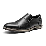 Bruno Marc Herren Mokassin Anzugschuhe Slipper & Mokassins Slip Loafer Herrenschuhe,Size 45,Schwarz,SBLS2421M-E