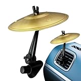 Auto Crash Becken, Auto Becken Air Vent, Crash Cymbals Drum, Beckens Entlüftungsöffnung, Für Armaturenbrett Männer, Die Fahrzeuge Mit Musikliebhabern Fahren