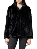 VERO MODA Damen VMSONJAHOLLY Short Faux FUR Jacket BOOS Jacke, Black, M