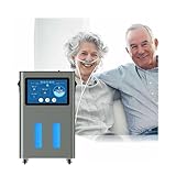 GERAZAHO Wasserstoff-Inhalationsgerät mit DREI Ausgängen, (1000H+1000O+1000H) ml/min Molekular-H2-Inhalator, 99,99% hohe Reinheit, automatischer Start-Stopp/geräuscharm