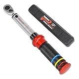 Hairich Drehmomentschlüssel Fahrrad 1/4 Zoll, 3-25Nm, Klein Torque Wrench Set, ±3% Fehlergenauigkeit Drehmoment-Schlüssel mit 72 Zähne Wende Ratschenkopf