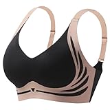 Hebender Anti-Sagging Wireless Push-Up BH, atmungsaktive Brust gesammelt Nahtlose Anti-Sagging Dessous Shaping BHS Push-up-BH zum Anheben, Anti-Aging, kabellos, Push-Up-BH, gerafft