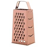 Gatuida Edelstahl Vierkantreibe Multifunktional Käsereibe und Gemüsereibe für Hartkäse und Gemüse Praktisches Küchenwerkzeug mit Schnellem Schneiden und Einfachem Reinigen für