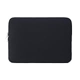RAINYEAR 13 Zoll Laptop Hülle Tasche Laptophülle Schutzhülle Sleeve Case Laptoptasche Schutzhülle Kompatibel mit 13,3 Notebook Computer Chromebook für 2022 14 MacBook Pro M1 A2442(Schwarz)