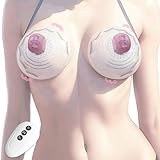 LYAMais Brustwarzensauger Brustmassagegeräte mit 10 Vibrationsmodi, Weibliches Masturbationsgerät Sex Spielzeug für die Frau Vibratorensets für Frauen Bruststimulatoren Fernbedienung Nippel Vibrator