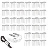 Seilklemme 30 Stück 8mm, Aluminium Würgeklemmen für Drahtseil, Expanderseil und Planenseil, Presshülsen Quetschhülsen für Befestigung, Heimwerker und Outdoor Anwendungen