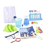 Toddmomy Chemiebaukasten Experimentier Set Sicheres Lernspielzeug mit Glatter Oberfläche Fördert Praktische Fähigkeiten und Wissen für Junge Wissenschaftler Geeignet für Zufällige Farbe