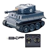Yuemeuy Fernbedienbarer Panzer,Lehrreiches Kampfpanzer-Spielzeug - Interaktives Mini Fahrzeug für -Lernen Kinder Indoor Spielzimmer