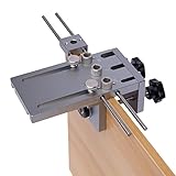 Dübel Bohrlehre 3 in 1 Dübellehre Bohrschablone Führung Kit Dübellehre Bohrlehre Dübelhilfe Dübelleiste Holz mit 6/8 /10mm Bohrhülse + Spiralbohrer