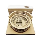 Generisch 3D Kalender Memo Notizblock Für Das Jahr 2026 - Abreißbarer Zeitmesser Notizbuch,3D Kalender Papier Schnitzkunst Memo-Block - Für Weihnachten Hauseinweihungsfeier Thanksgiving Büroräume