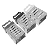 LALADEFIEE 3 Stück Teiliges Edelstahl Gemüsereiben mit Rutschfestem Griff Verschleißfest Kompakt Vielseitig für Kartoffeln Karotten Gurken Langlebiger Küchenhelfer für Einfache Zubereitung