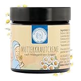 Mutterkrautcreme | nach Hildegard von Bingen | 100% natürlich | Pflegecreme | originalgetreu | 50 ml