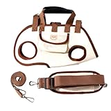 Opilroyn Reisetasche für Hunde, horizontal, tragbar, weich, atmungsaktiv, tragbare Aufbewahrung für Haustiere, Welpen, Reisen, Ausflüge