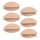NIYANGLE 3 Paare Lash-Übungsmodul Fälschung Wimpern Bausatz Ausbildung natürlich perücken Ersatzaugenlider für Schaufensterpuppenkopf Augenlider üben Kieselgel