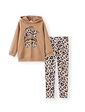 PATPAT Streatwear Trainingsanzüge für Mädchen - Einhorn, Top & Hosen, Leggings Bekleidungsset für Mädchen, Jogginganzug Activewear Sportkleidung Kinderkleidung, Super Geschenken 5-6 Jahre 110-116cm