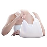 Kiuiom Armschlinge Schulter,Einstellbar Armschlaufe Mit Atmungsaktivem Mesh Für Damen Und Herren,Schulterschlaufe,Armschlinge Schulter Links Rechts,Für Gebrochenes Handgelenk,Arm,Ausgerenkte Schulter