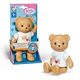 BABY born Splish Splash Bade-Spielzeug Teddy - Größe 15 cm - Mit mechanischer Schwimmfunktion - Funktioniert komplett ohne Batterien - Geeignet für Kinder ab 1 Jahr, Braun