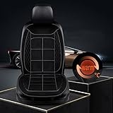 Sitzheizung Auflage 12v ZigarettenanzüNder Autositzheizungsauflage ZigarettenanzüNder 24v Heizkissen Autositze 12v Fahrersitz Sitzauflag Auto Heizung Heizauflage Auto,Black