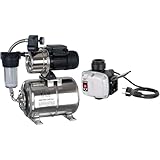 T.I.P. Hauswasserwerk Edelstahl mit Vorfilter & Trockenlaufschutz