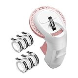 JDNH Manueller Etikettiergerät E975 Handetikettiergerät Tragbares Prägen für Etiketten Küchenartikel Drucken Preise Etikettierung Handheld Manuelle Presse Etikettendrucker für Drucken