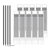 GYHWOFUL 60 Stück Bleistiftminen, Zimmermannsbleistift, 2.8 mm Bleistift Ersatz, Wasserdicht & Solide Tieflochmarker Bleistift, Ersatzminen für Architekt Zeichnen, Minen Konstruktion Bleistift Ersatz