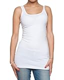 ONLY NOS Damen 15060061 Top,, per pack Weiß (White White), 36 (Herstellergröße: S)