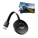 Wireless HDMI Dongle TV, 1080P Wireless Display Adapter HDMI Bluetooth Stick für Miracast/Airplay/iOS/Android/Mac/Windows/PC Monitor TV Stick Screen Mirroring