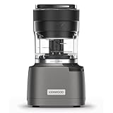 Kenwood Duo Prep 2-in-1 CHP80.000SI Multi-Zerkleinerer & Mahler, Quadblade-Klingen, Hochgeschwindigkeits-Mahlwerk, kompakt, Pulsfunktion, Rutschfest, 500-ml-Behälter , Spülmaschinenfest, 800W, Silber