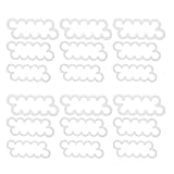 18pcs Rose Blumenkekse Schneiderform Schimmel Fondant Backhersteller Kuchenform DIY Dekorationswerkzeuge