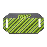 AWP Kniepolster aus Schaumstoff für Elektriker, Tischler, Mechaniker, Klempner, Landschaftsgärtner und mehr, stoßdämpfende, 3,8 cm Schaumstoff-Kniearbeitspad, hohe Sichtbarkeit, Grün, 4 Paar