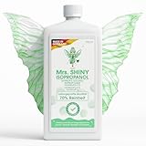 Mrs. SHINY ISOPROPANOL 70% – Reinigungsalkohol Isopropanol – Reiniger für Haushalt, Industrie, Elektronik – Entfettungs + Lösungsmittel – rückstandsfrei – Isopropylalkohol 1x 750ml