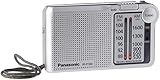 Panasonic RF-P150DEG-S Taschenradio mit Trageriemen, Batteriebetrieb silber