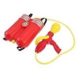 Vaguelly Feuer Wasserpistole Strandspielzeug Wasserkampfspielzeug Außenspielzeug Erwachsene Wasser Für Wasser Rucksack Outdoor- Kinderspielzeug Poolspielzeug Pp