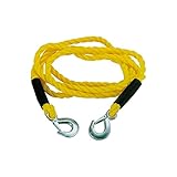 Carpoint Abschleppseil 5000 kg 3 Meter 18mm | Abschleppseil PKW, Gelb