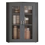 Generisch Dreieckiger Eckschrank für Badezimmer zur Wandmontage – Gewürzregal für die Küche, Hängeregal für Toilette, Duschwaschtisch | Platzsparender Organizer (70 x 40 x 40 cm)
