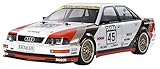 TAMIYA 58682 Audi 1:10 Modell V8 Tourenwagen (TT-02), ferngesteuertes Auto, RC Fahrzeug, Modellbau, Bausatz zum Zusammenbauen, Hobby, Basteln, Mehrfarbig