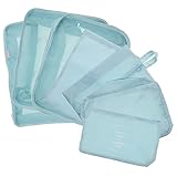 NOLITOY 1Satz Reise Organizer Set Teilig für Koffer Kleidersäcke Unterwäsche und Schuhbeutel Platzsparend Leicht und Praktisch für Reisen
