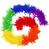 Warme Winter-Hals-Chiefs, bunte Chandelle, Truthahn, 60 g, für Heimwerker, Handwerk, Tanzen, Hochzeit, Party, Halloween, Kostüm, Dekoration, kaltes Wetter Zubehör, rot, 38