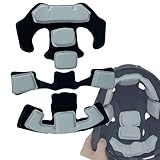 ATAIRSOFT Taktische Helmschutzpolster, universeller Ersatz, interner Memory-Schaum-Matten-Set, kompatibel mit Fast/ACH/MICH/USMC/PASGT/EX/Maritime/IBH