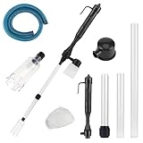 JSMTKJ Elektrische Mulmsauger Kit Fish Tank Reiniger Aquarium Mulmsauger Kiesreiniger Siphon Staubsauger Automatisch Aquarium Wasserwechsler für Wasserwechsel und Sandwäsche