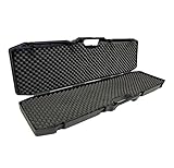 Uzman Gewehrkoffer 110cm Lang,27cm Breit, 8cm hoch, Universal Waffenkoffer lang, Korrosions- und temperaturbeständig, 2 Schaumstoffeinlagen,