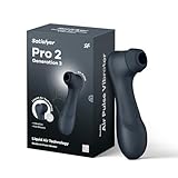 Satisfyer Pro 2 Generation 3 Vibrator | Liquid-Air-Technologie | Leise Starke Klitoris-Stimulation | Druckwellenvibrator mit Vibrationen | Sex-Spielzeug Geschenk für Frauen | Erotischer Dildo Frau