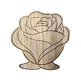 Schneidebrett aus Holz, Schneidebrett aus Holz, Brotschneidebrett für Wurstwaren mit Rosenmuster, Käsebrett, Käsebrett, Käsebrett, Käsebrett, Brotbrett, Gemüsebrett