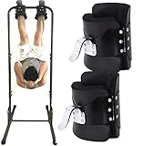 Schwerkraft-Stiefel zur Stärkung des Rumpfes und zur Linderung von Rückenschmerzen, Inversions-Fitness-Trainingsgerät mit Handstandstange und Bauch-Crunch-Haken