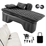 Luftmatratze für Auto, Luftmatratze für Auto - Tragbares aufblasbares Autobett, wiederverwendbares Luftmatratzenbett, Schlafkissen für Reisen, Wandern, C