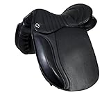 Kaltblutsattel, schwarz 18''