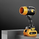 Laubbläser Mit Akku Und Ladegerät, 34000rpm Mini Gebläse Akku Für Laubblasen, 20 M/S, Elektrisches Kleiner Laubsauger Für Auto Trockner, Garten, Staub, Schnee, Ecken Reinigung(001)