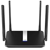 Cudy AC 1200Mbit/s WLAN 4G LTE Mesh Router, 150 Mbit/s LTE-Download, WLAN 1200Mbit/s, LAN/WAN-Port, FDD und TDD, DDNS, VPN, SIM Plug and Play, LT500