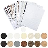 15 Farben schraubenabdeckung Schraubenloch Aufkleber Abdeckkappen 12/21MM Abdeckkappen Selbstklebend, 896 Stück Holz Schraubenabdeckung Wasserdicht Schraubenabdeckungen für Holz Möbel