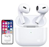 Kabellose Ohrhörer, AirBuds Pods, Bluetooth-Kopfhörer mit Rauschunterdrückung, In-Ear-Ohrstöpsel, Sport-Kopfhörer, IPX7, wasserdicht, automatische Kopplung, AppIe, MFi-zertifizierte Headsets, für iOS